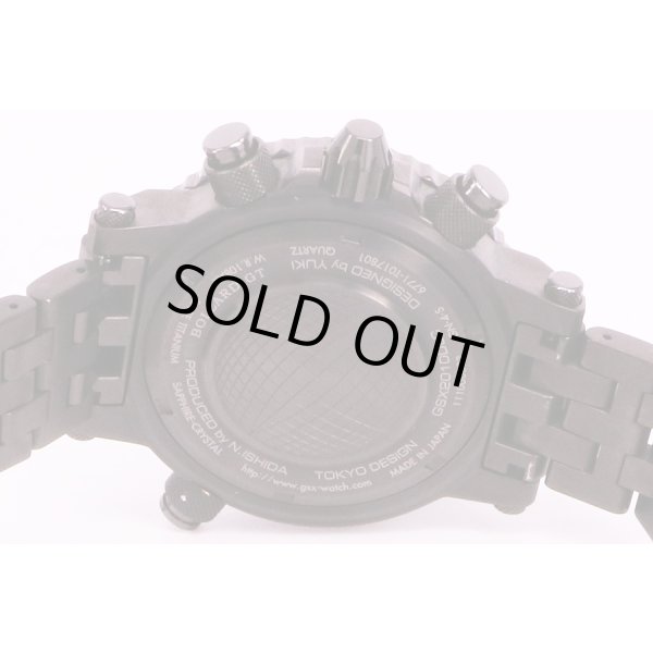 ＧＳＸ　ボラード　2010DLC　黒文字盤　裏面拡大