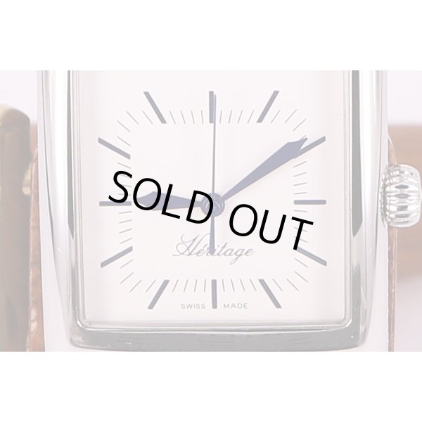 ティソ　バナナウォッチ　Z182/282　デュアルタイム　白文字盤　表面拡大