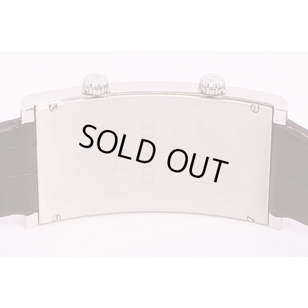 ティソ　バナナウォッチ　Z182/282　デュアルタイム　白文字盤　裏面拡大