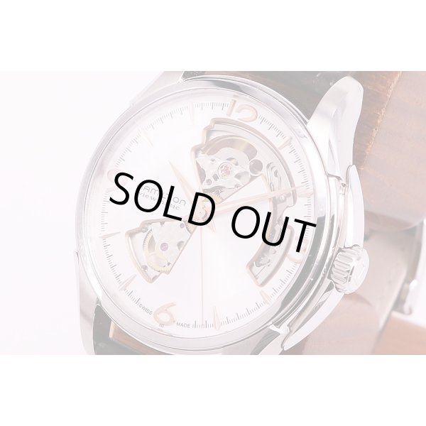 ハミルトン　ジャスマスター　ビューマチック　H325651  銀文字盤　サイド拡大