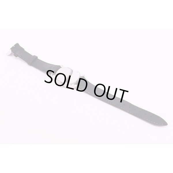 ティファニー　マーククーペ　銀文字盤　革ベルト状態