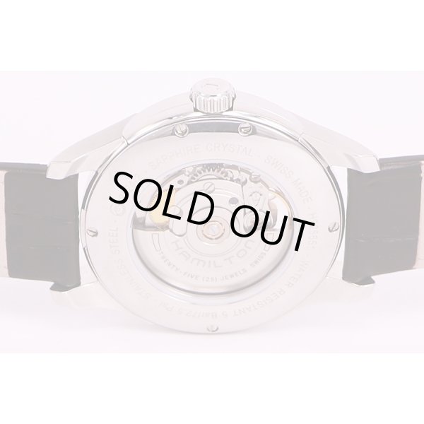 ハミルトン　ジャスマスター　ビューマチック　H325651  銀文字盤　裏面拡大