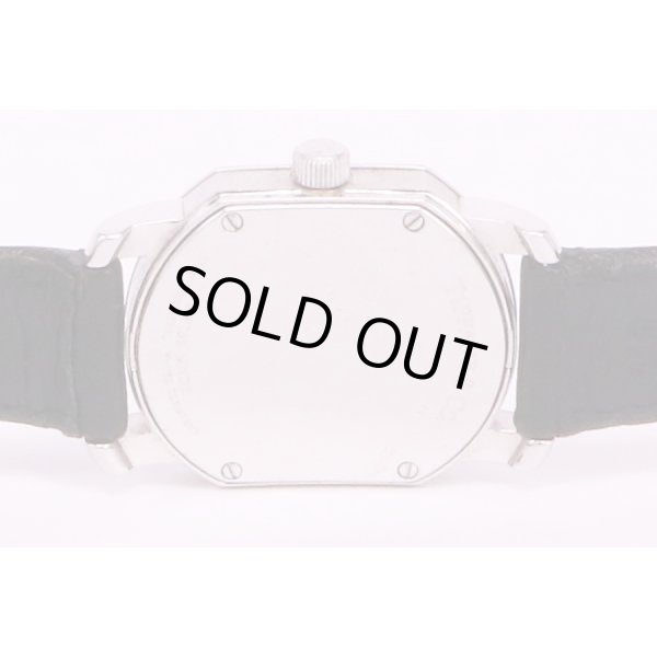 ティファニー　マーククーペ　銀文字盤　裏面拡大