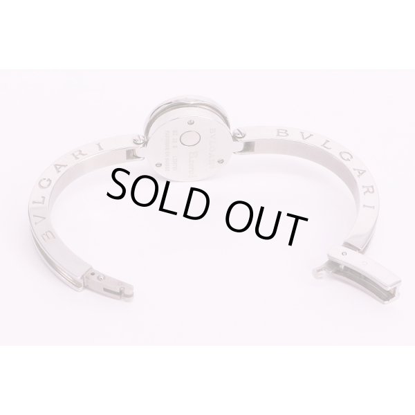 ブルガリ　B01 BZ22　白文字盤　白ベゼル　バングル