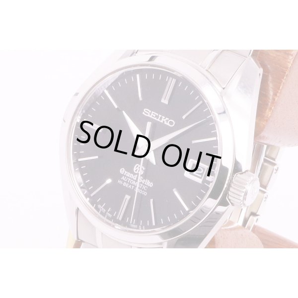 セイコー　グランドセイコー　SBGH005　9S85-00A0　ハイビート　黒文字盤　サイド拡大