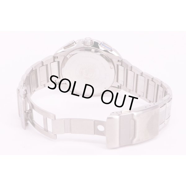 シチズン　JW0121-54E　エコドライブ　デジアナ　黒文字盤　一部水色　ブレス