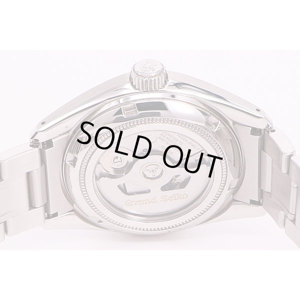 セイコー　グランドセイコー　SBGH005　9S85-00A0　ハイビート　黒文字盤　裏面拡大