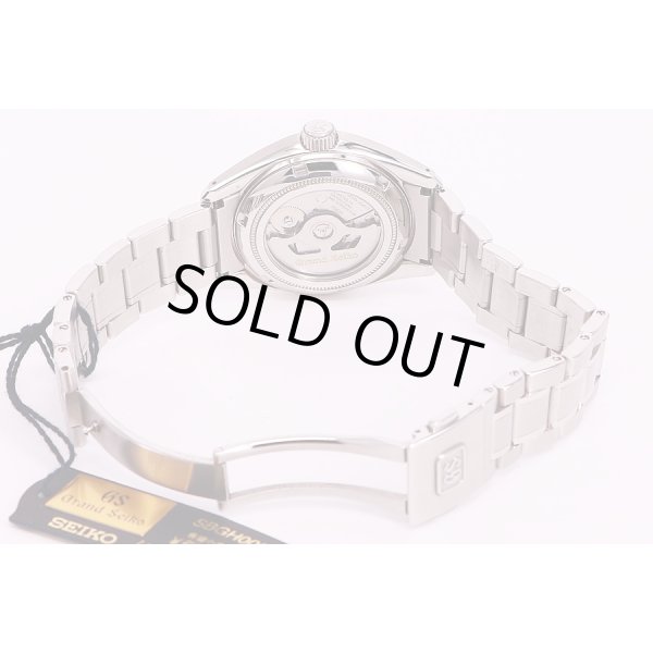 セイコー　グランドセイコー　SBGH005　9S85-00A0　ハイビート　黒文字盤　ブレス