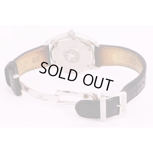 セイコー　グランドセイコー　SBGX095　9F62-0AB0　白文字盤　革ベルト