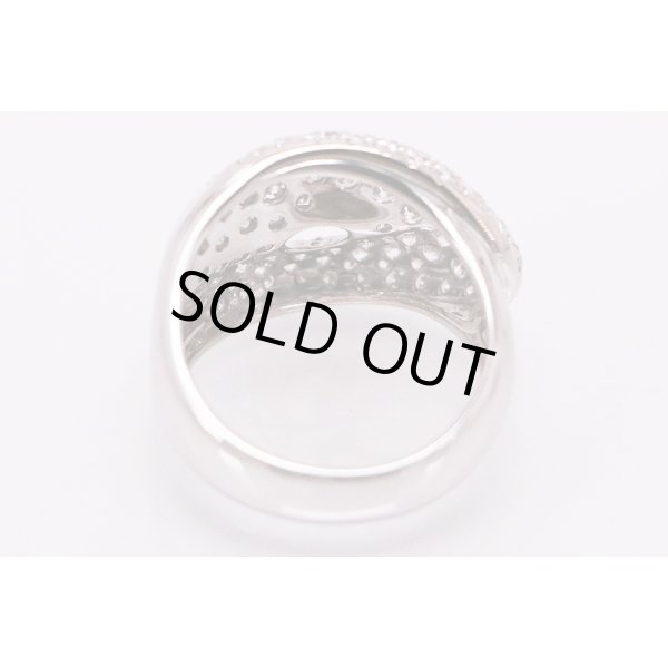 タサキ　K18WG ダイアイリリング 1.74ct 9.40g　内側