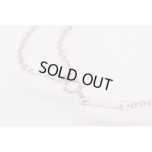 ティファニー 750WG ロック ペンダント ネックレス 8.30g 留め具拡大