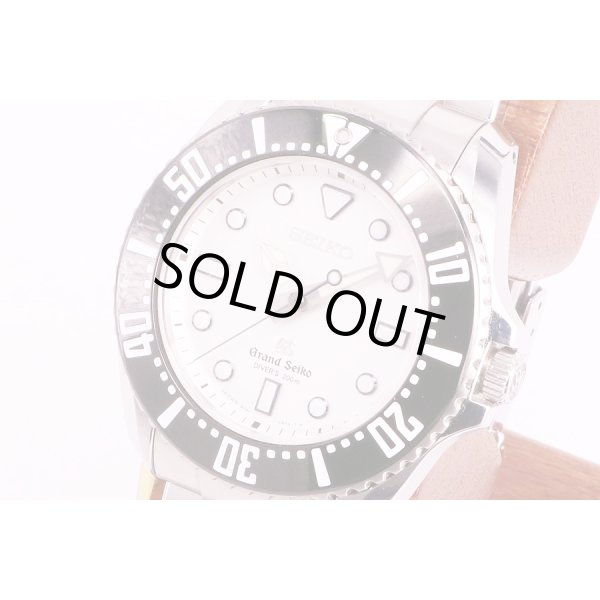 セイコー　グランドセイコー　ダイバーズ　200m SBGX115 9F61-0AF0　銀文字盤　サイド拡大