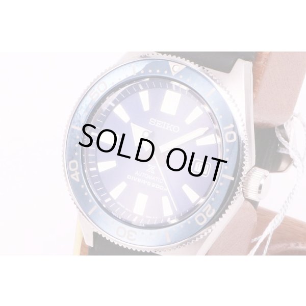 セイコー　プロスペック　ダイバースキューバ 200m　SBDC053　6R15-03W0　紺文字盤　サイド拡大