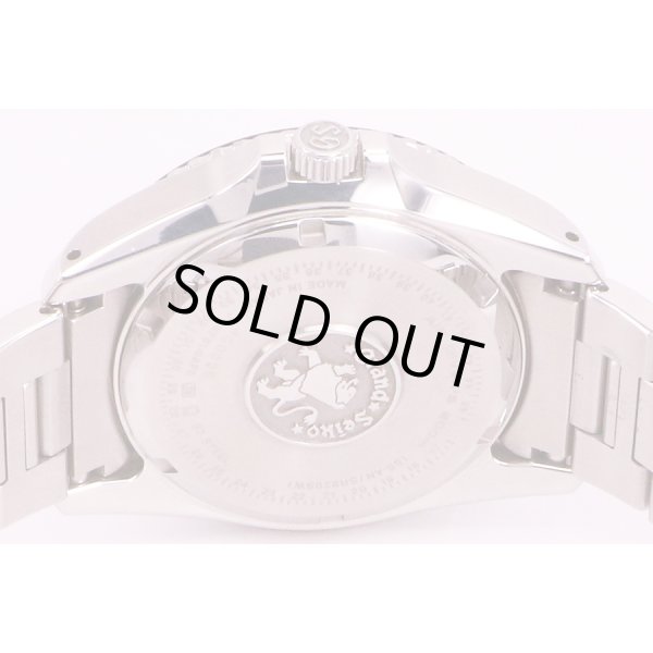 セイコー　グランドセイコー　ダイバーズ　200m SBGX115 9F61-0AF0　銀文字盤　裏面拡大