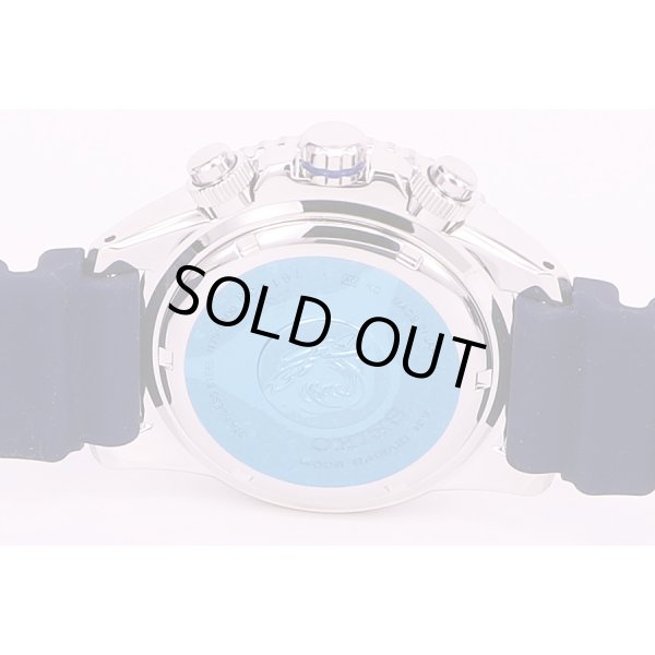 セイコー　プロスペック　エアダイバー 200m　クロノ　SBDL049  V175-0AD0　黒文字盤　裏面拡大