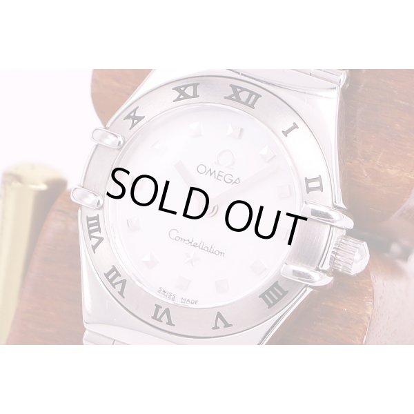 オメガ　コンステレーション　ミニ　マイチョイス　1561.71　シェル文字盤　サイド拡大
