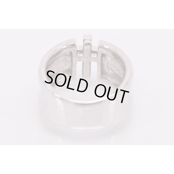 ポンテヴェキオ　K18WG ダイアイリリング 0.12ct 11.00g　内側