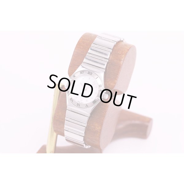 オメガ　コンステレーション　ミニ　マイチョイス　1561.71　シェル文字盤　サイド