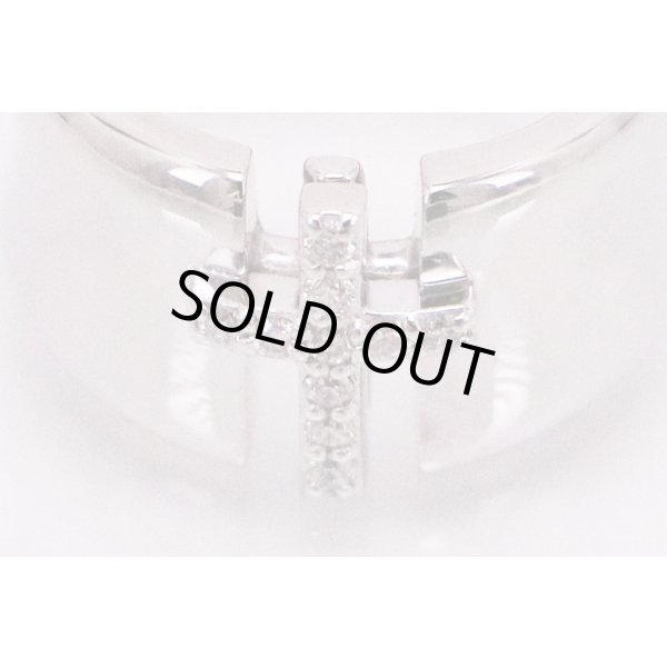 ポンテヴェキオ　K18WG ダイアイリリング 0.12ct 11.00g　拡大