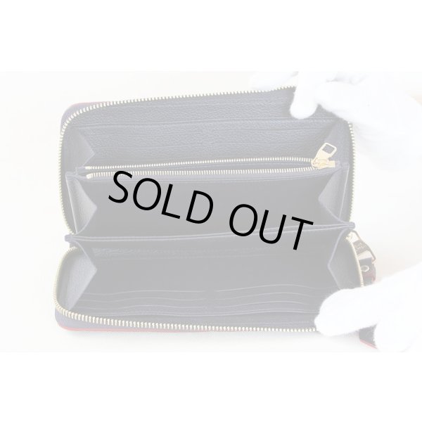 ルイ・ヴィトン　ジッピー・ウォレット M62121 マリーヌルージュ　中身