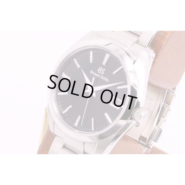 セイコー　グランドセイコー　SBGV223 　黒文字盤　サイド拡大