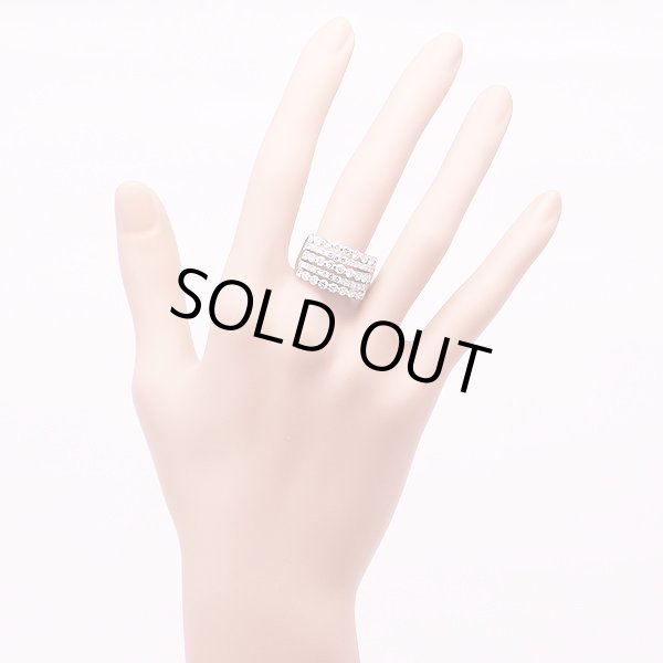 PT900 ダイアイリリング 2.00ct 12.60g　装着イメージ