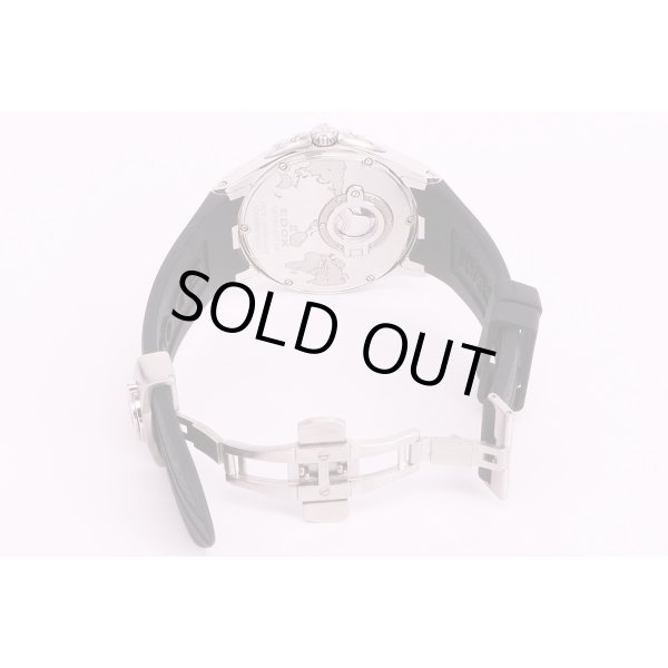 エドックス　グランドオーシャン　80077　3NBN　黒文字盤　ラバーベルト