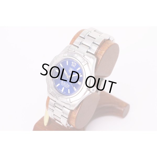 タグホイヤー　アクアレーサー　WAF211T　青文字盤　イルデパン限定　サイド