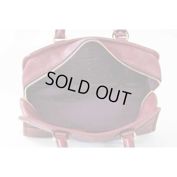 ロエベ　アマソナ28 ボルドー　中身