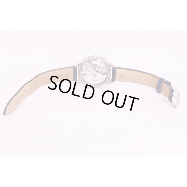 ジン　103.A.SA.B  青文字盤　革ベルト状態(1)