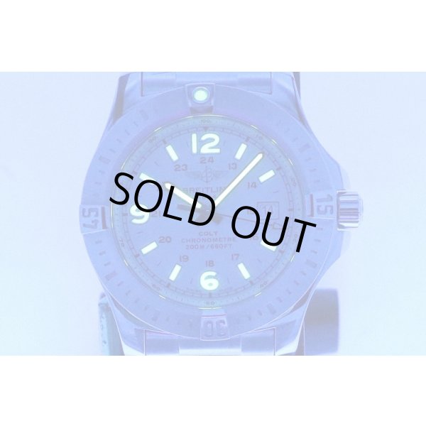 ブライトリング　コルト　クロノメーター　200m　A74388　白文字盤　ライト