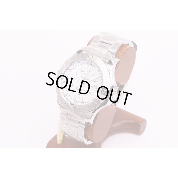 ブライトリング　コルト　クロノメーター　200m　A74388　白文字盤　サイド