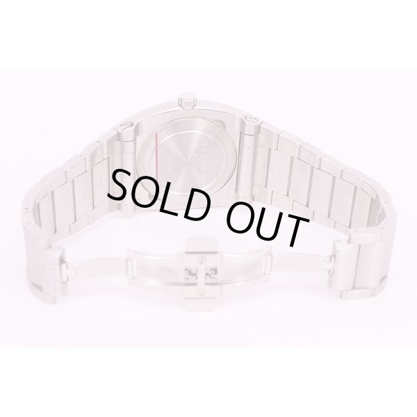 ブルガリ　エルゴン　EG40S　黒文字盤　ブレス