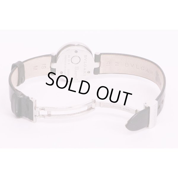 ブルガリ　B01 BZ22　黒シェル文字盤　12P　革ベルト