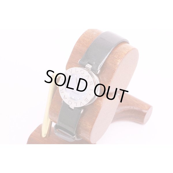 ブルガリ　B01 BZ22　黒シェル文字盤　12P　サイド