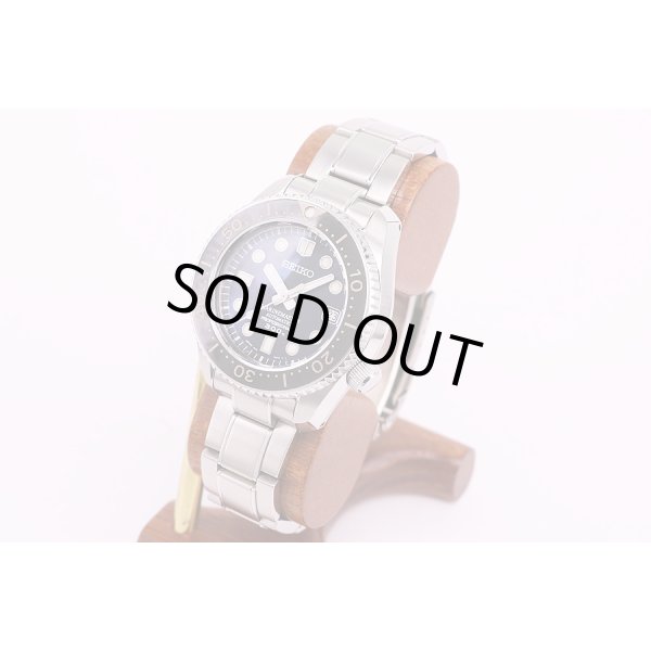 セイコー　プロスペック　マリンマスター　プロフェッショナル 300m　SBDX001　黒文字盤　サイド