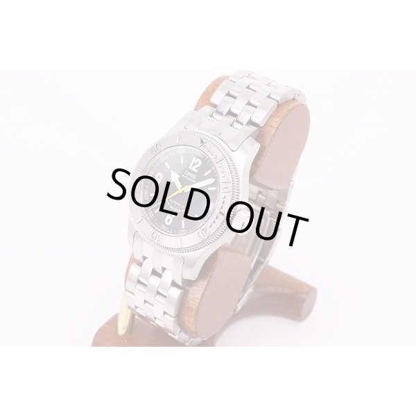 オリス　オリスダイバー　200m　7502-4184　黒文字盤　サイド