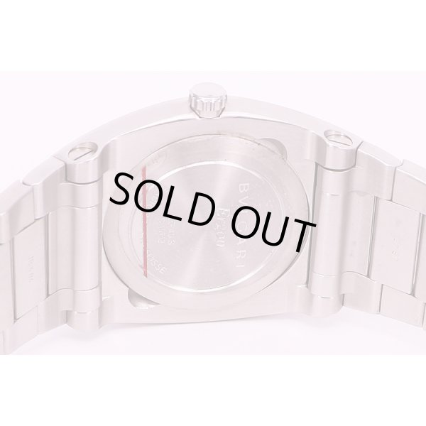 ブルガリ　エルゴン　EG40S　黒文字盤　裏面拡大