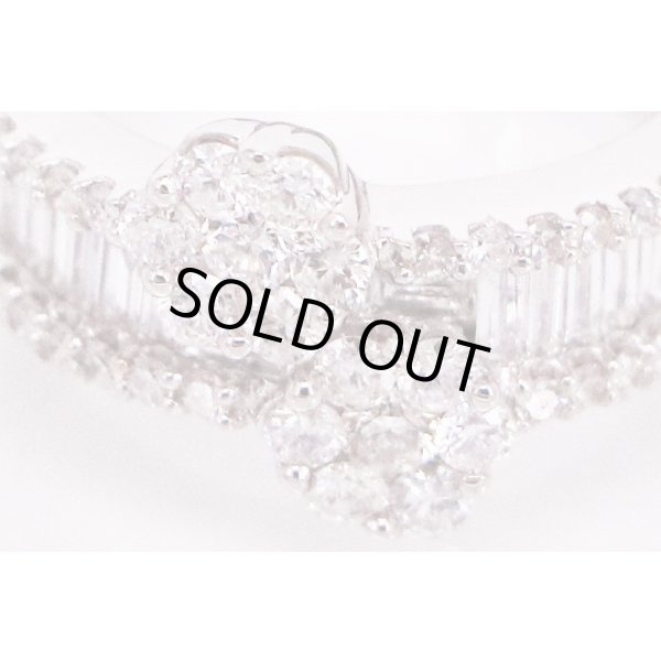 PT900 ダイアイリリング 1.53ct 10.10g　拡大