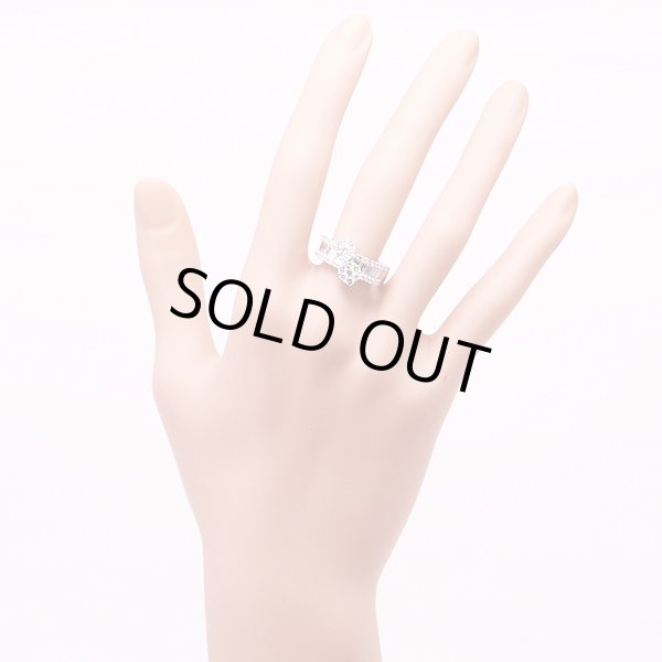 PT900 ダイアイリリング 1.53ct 10.10g　装着イメージ