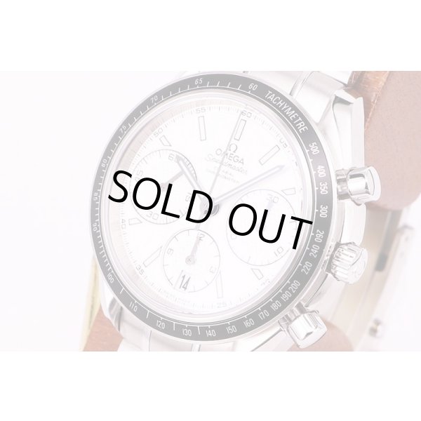 オメガ　スピードマスターレーシング　326.30.40.50　銀文字盤　サイド拡大