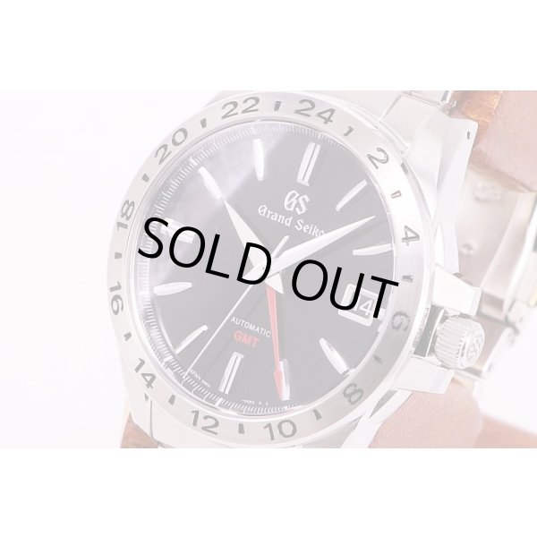 セイコー　SBGM227　GMT　9S66-00B0　黒文字盤　サイド拡大