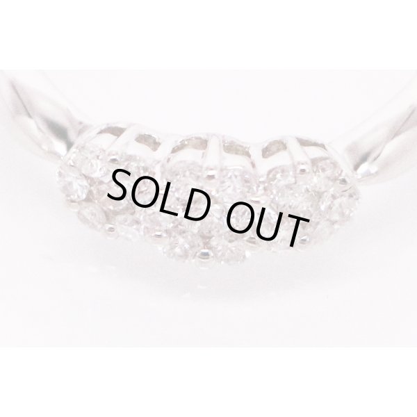 PT900 ダイアイリリング 0.50ct 4.10g　拡大