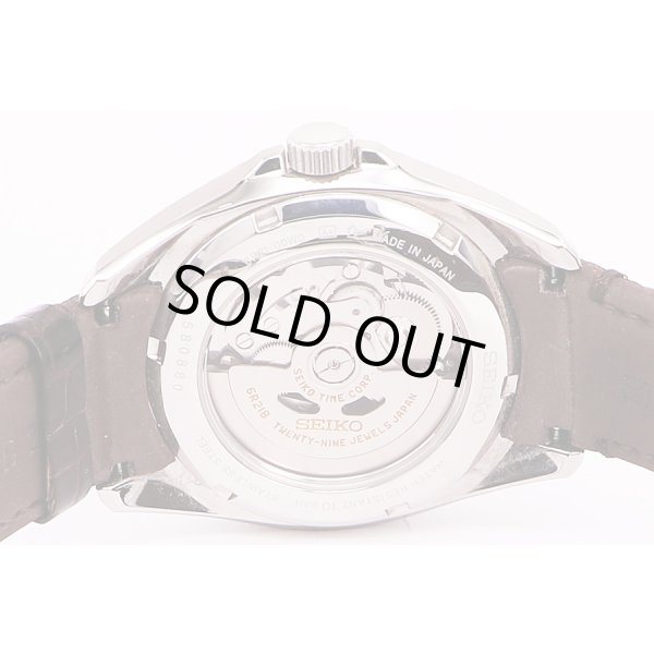 セイコー　ブライツ　メカニカル　SFGC025　パワーリザーブ　白文字盤　PGインデックス　裏面拡大