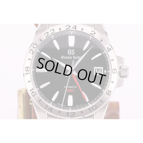 セイコー　SBGM227　GMT　9S66-00B0　黒文字盤　表面