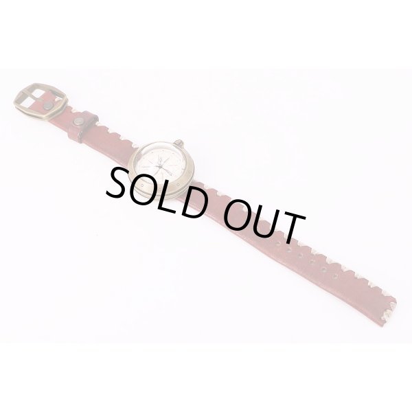 くるき亭　NAMI  半球型風防　羅針盤文字盤　全体