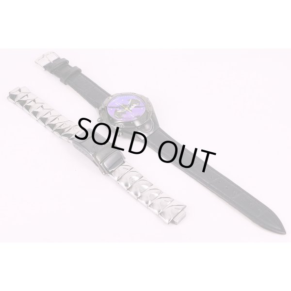 ＧＳＸ　GSX901 BAT　クロノグラフ　バットマンモデル　革ベルト・純正ブレス