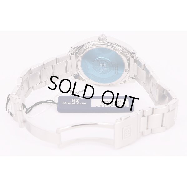 セイコー　グランドセイコー　SBGX293　9F61-0AD0　黒文字盤　ブレス