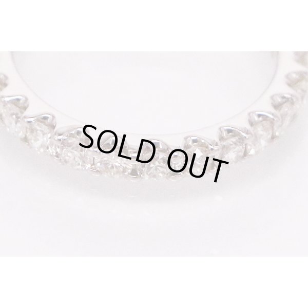 PT900 ダイアイリリング 1.00ct 5.50g　拡大