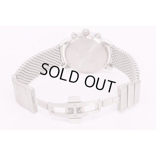 ツェッペリン　7680　クロノグラフ　100周年記念　銀文字盤　ブレス